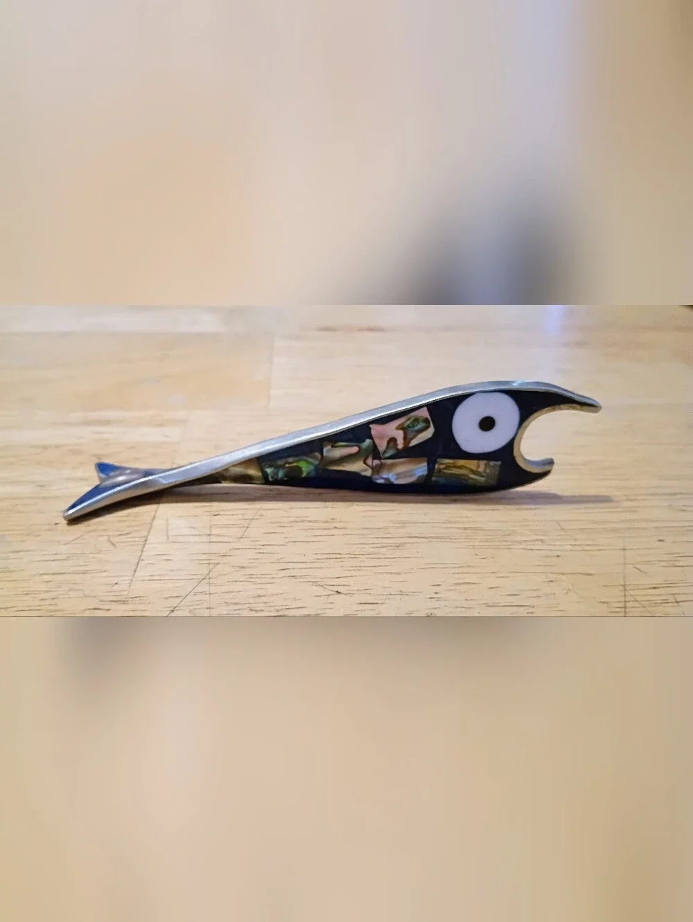 Vintage Abalone Bottle Opener